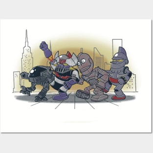 Where the Big Robots Are Posters and Art